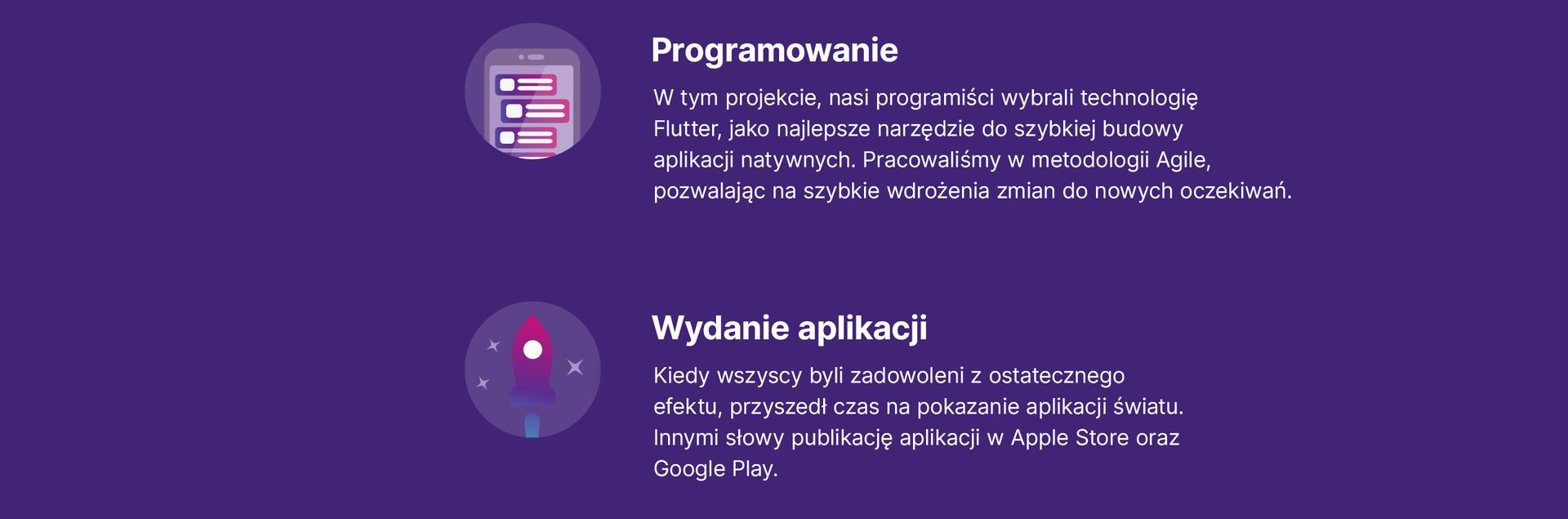 projektowanie UX aplikacji Juwenalia UEK - programowanie, wydanie aplikacji