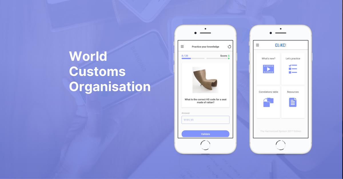 World Customs Organization an educational app for customs officers