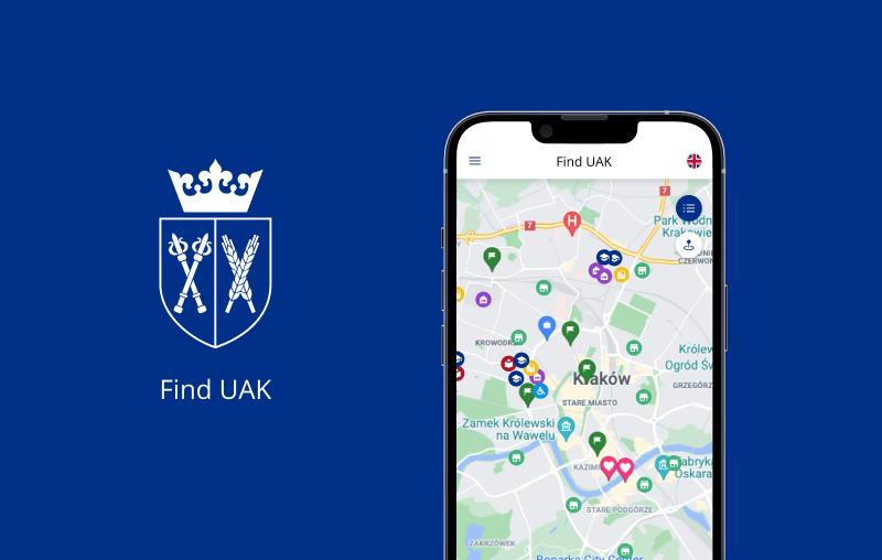 Aplikacja Uniwersytetu Rolniczego im. Hugona Kołłątaja w Krakowie