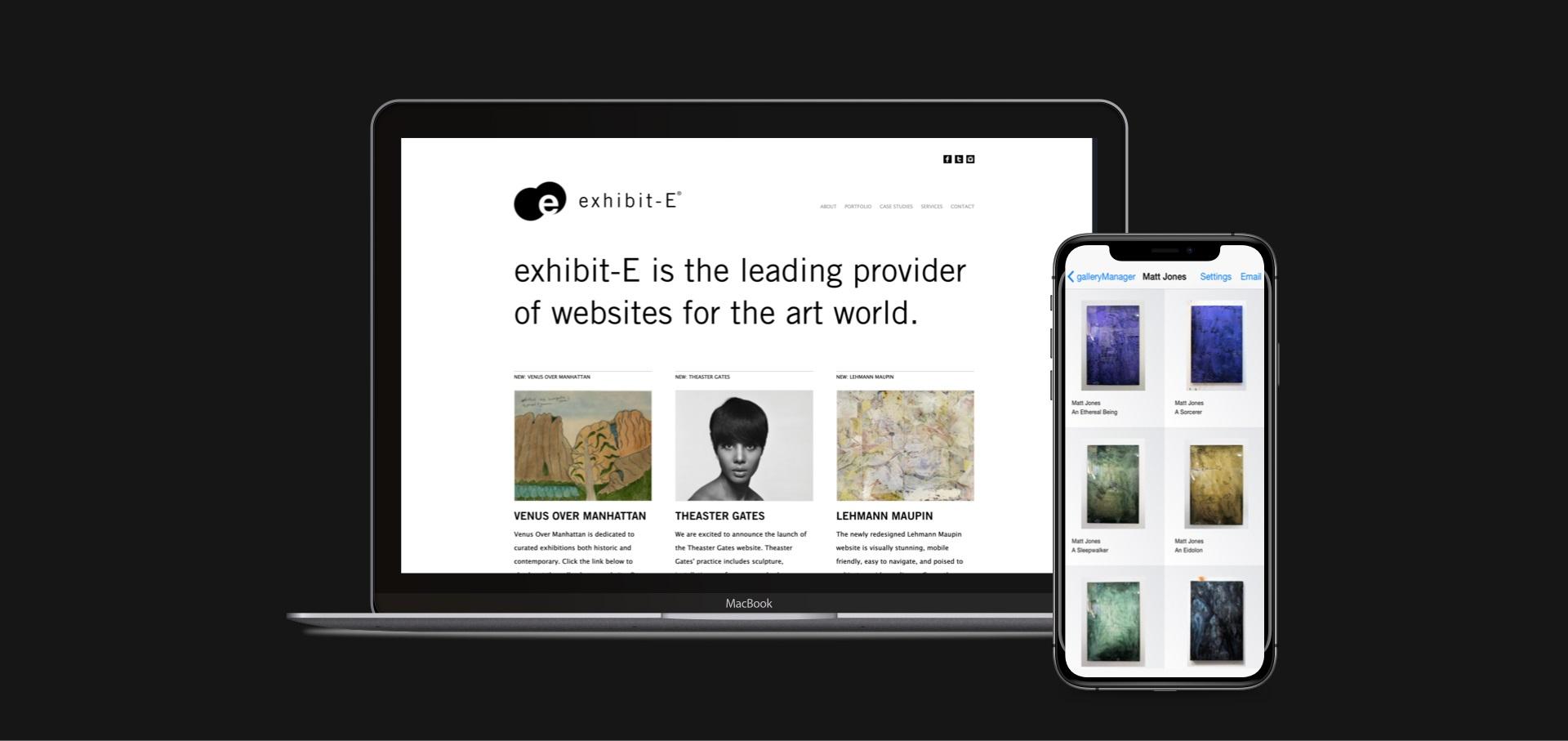 exhibit e - aplikacja do zarządzania galerią sztuki