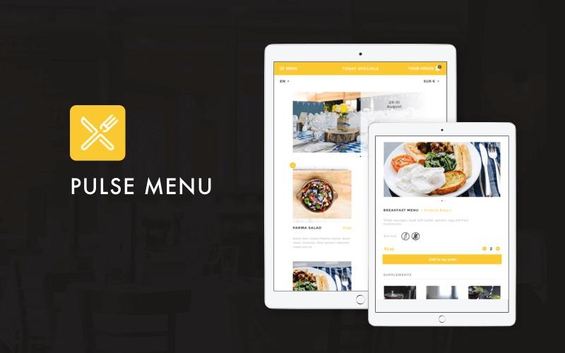Pulse Menu - a restaurant app